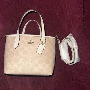 Coach Signature Mini City Tote Bag